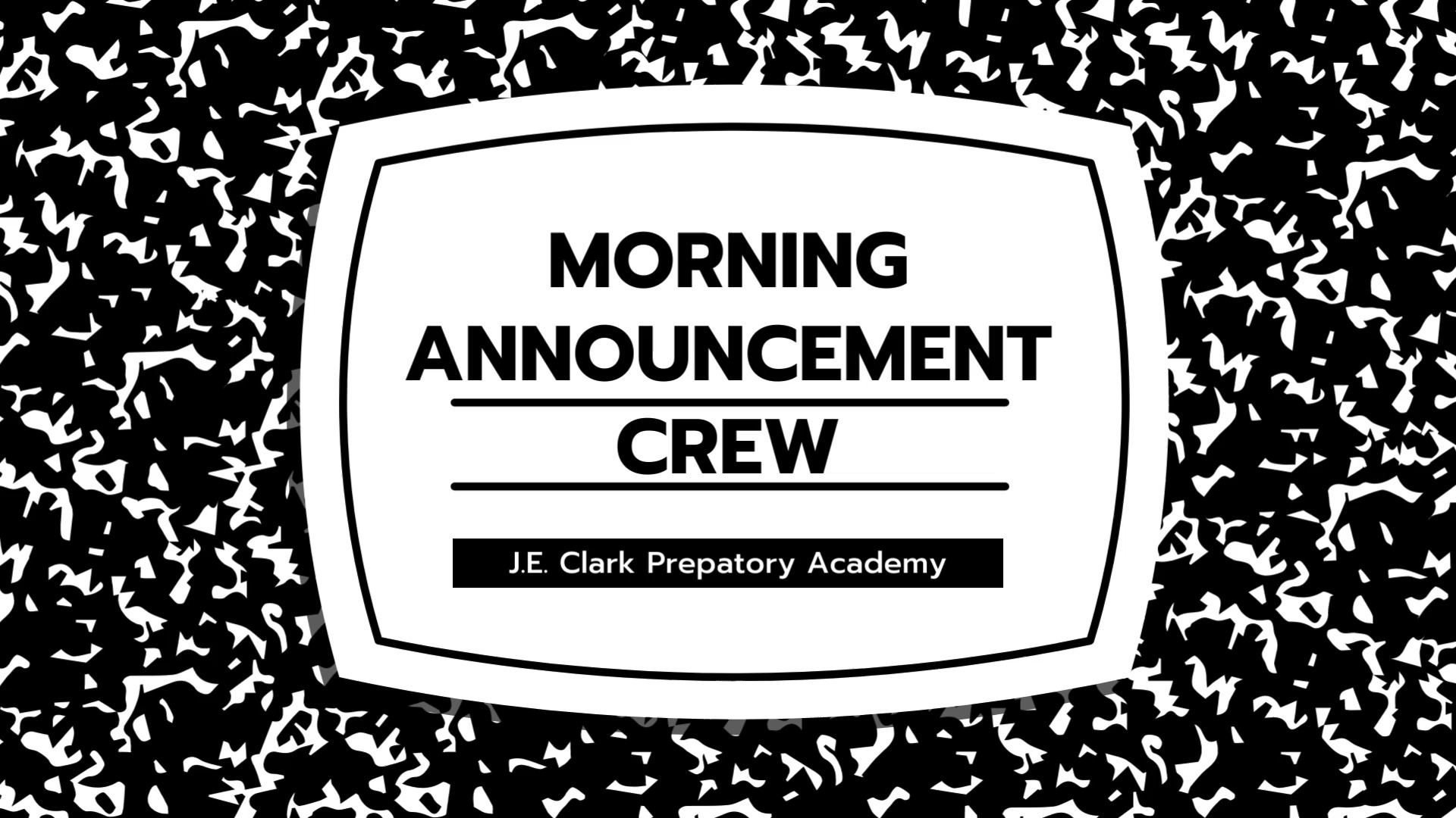 Morning Announcement Crew 